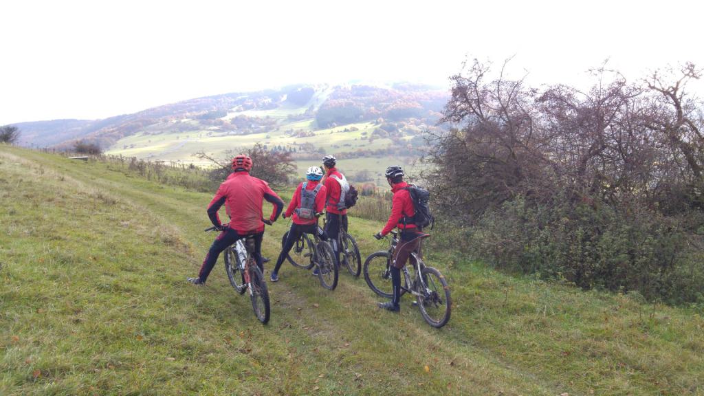 Blick zum Kreuzberg in der Rhön